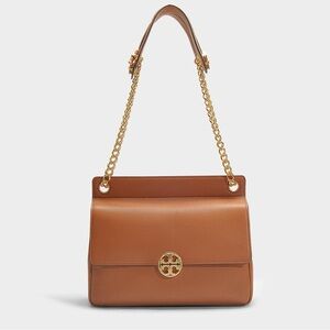 Tory Burch Chelsea Crossbody • Classic Tan Leather